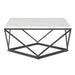 Riko Coffee Table W/ Metal Leg - Pierce Furniture Gallery
