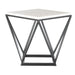 Riko End Table W/ Metal Leg - Pierce Furniture Gallery