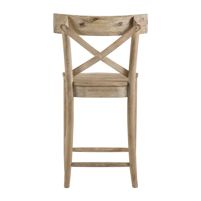 (D680-22) Callista- 24'' Counter Stool- Beach/Natural