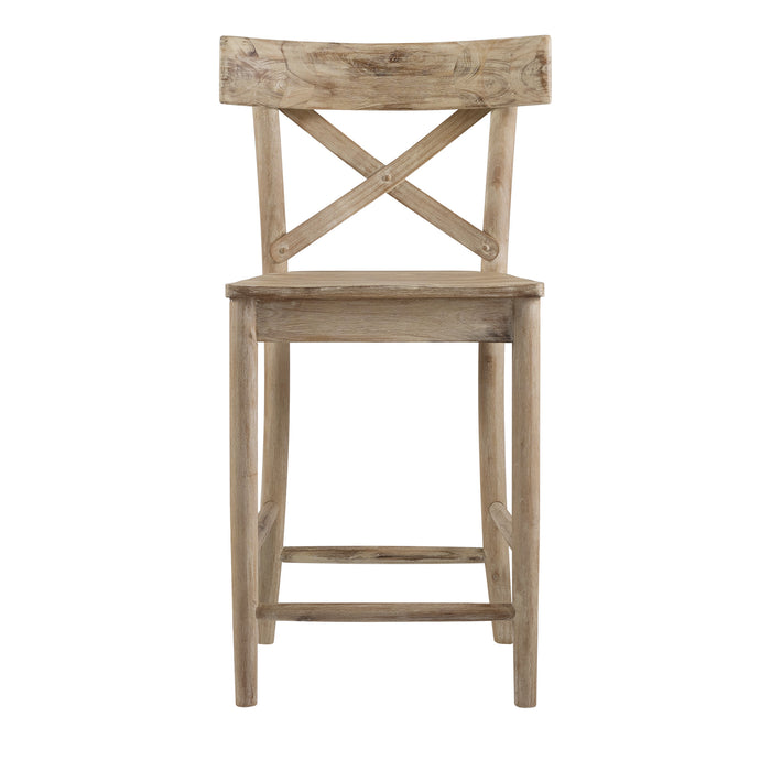 (D680-22) Callista- 24'' Counter Stool- Beach/Natural