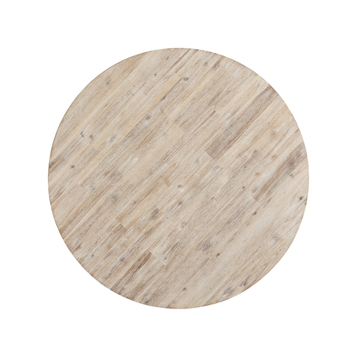 (D680-30) Callista- Round Dining Table- Beach/Natural