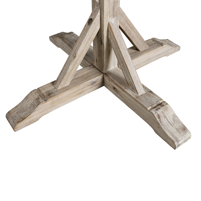 (D680-30) Callista- Round Dining Table- Beach/Natural