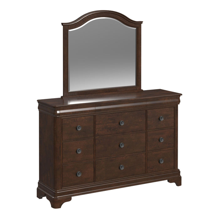 Cameron Cherry Panel Bedroom Set