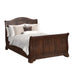 Cameron Cherry Sleigh Bed - Pierce Furniture Gallery