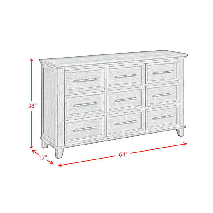 Canterbury 9-Drawer Dresser
