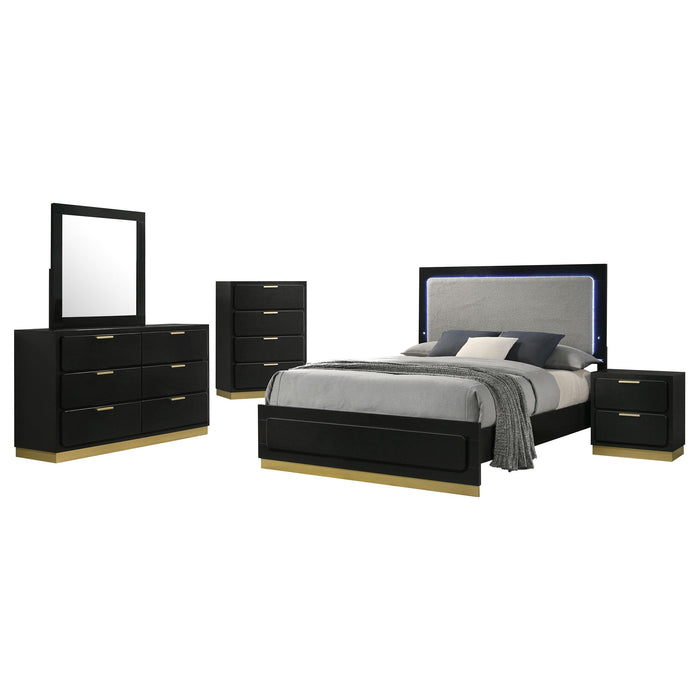 Caraway 5 Pc Bedroom Set - Pierce Furniture Gallery