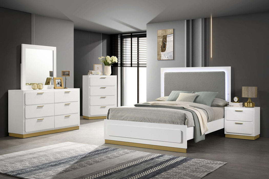 Caraway 5 Pc Bedroom Set - Pierce Furniture Gallery