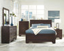 Kauffman California King, Eastren King, & Queen Panel Bed Dark Cocoa - Pierce Furniture Gallery