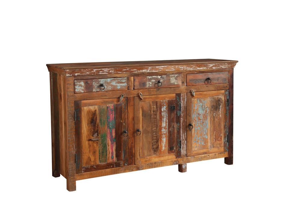 Harper 4-drawer Accent Cabinet Reclaimed Wood - Pierce Furniture Gallery