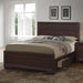 Kauffman California King, Eastren King, & Queen Panel Bed Dark Cocoa - Pierce Furniture Gallery