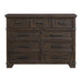 Colorado City 9-Drawer Dresser in Charcoal - Pierce Furniture Gallery