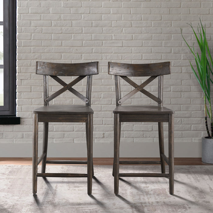 (D210-22C) Coronado- 24'' Counter Stool- Chocolate