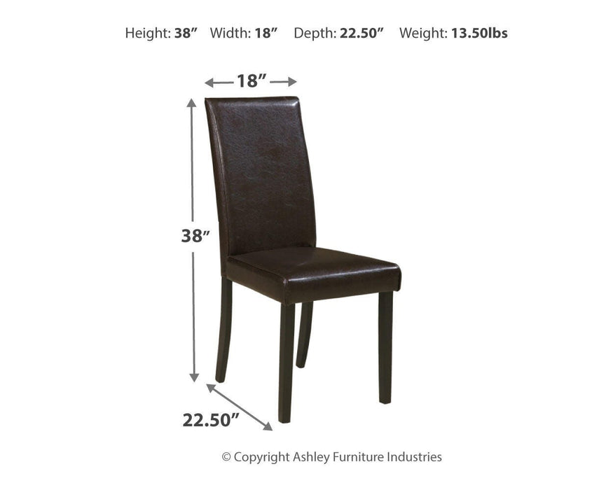 Kimonte Dining Chair - Pierce Furniture Gallery