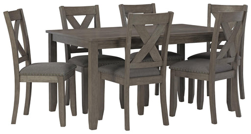 Caitbrook Dining Table and Chairs (Set of 7) - Pierce Furniture Gallery