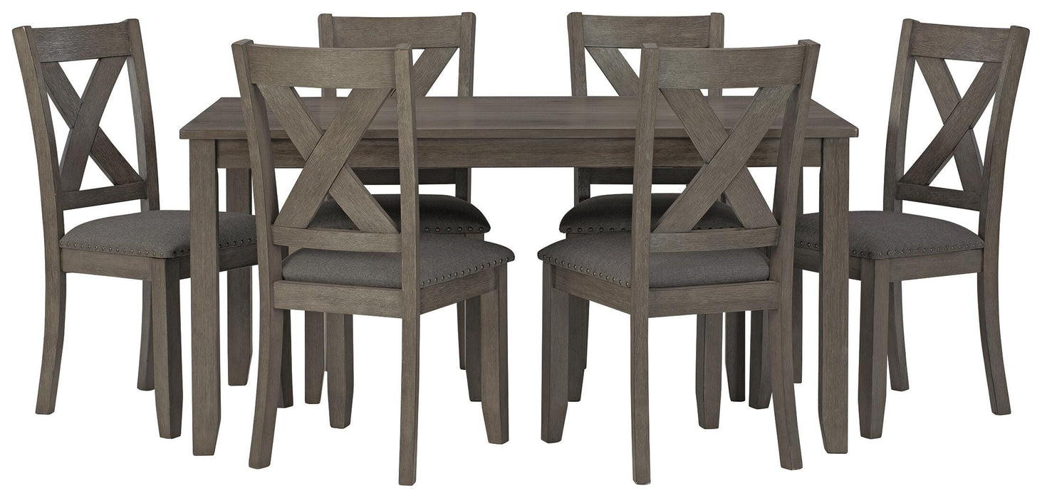 Caitbrook Dining Table and Chairs (Set of 7) - Pierce Furniture Gallery