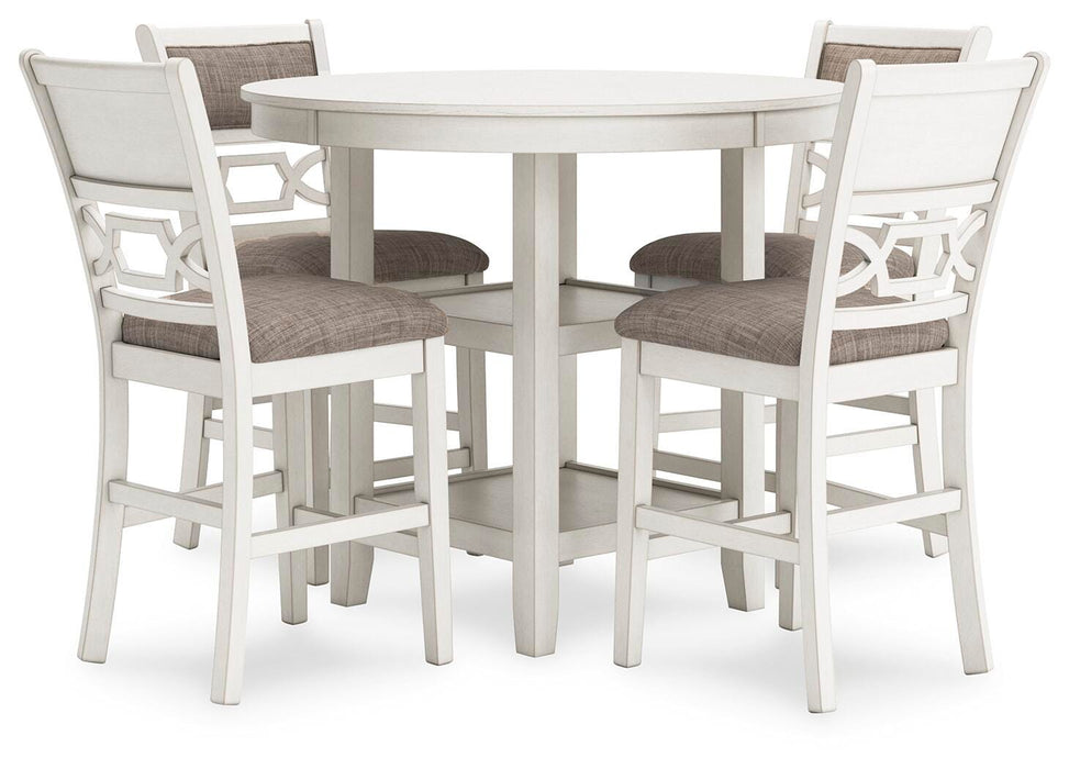 Erinberg Counter Height Dining Table and 4 Barstools (Set of 5) - Pierce Furniture Gallery