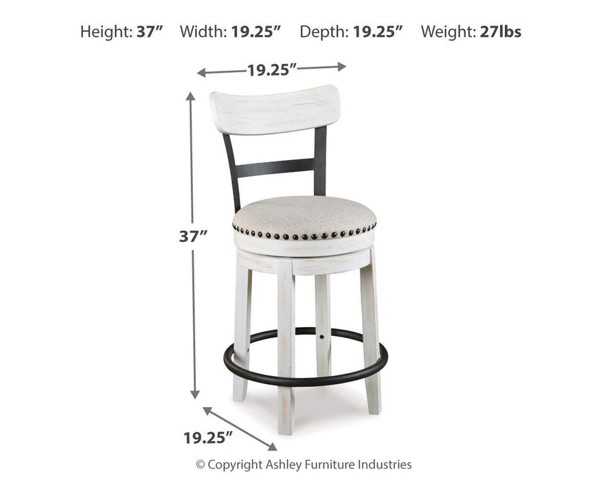 Valebeck Counter Height Bar Stool - Pierce Furniture Gallery