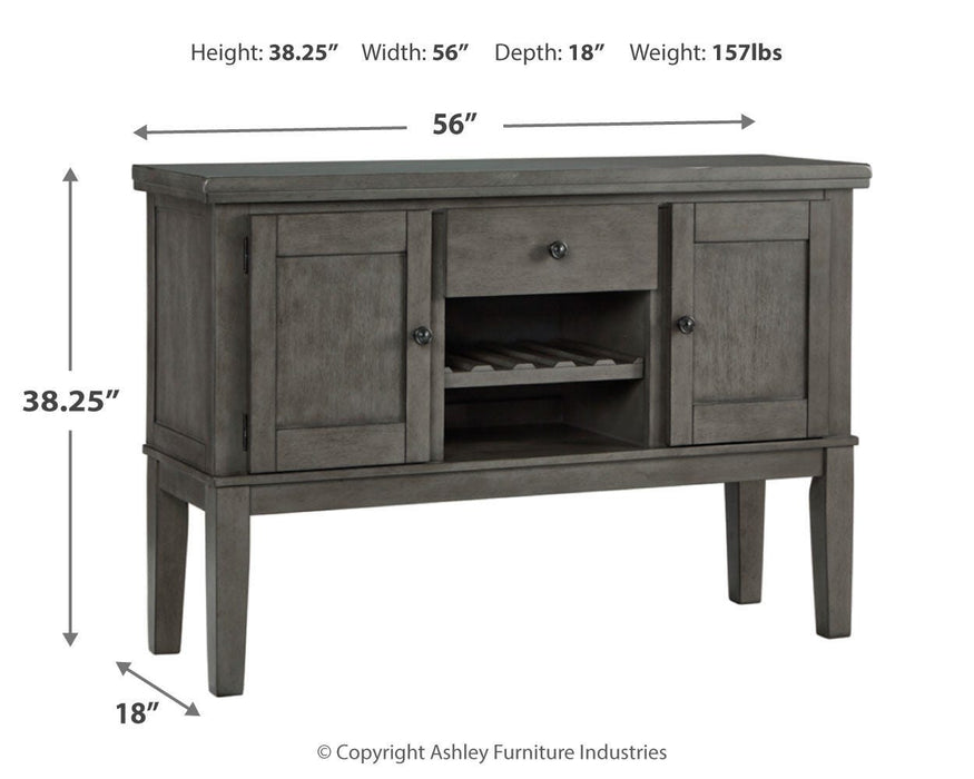 Hallanden Dining Room Set - Pierce Furniture Gallery