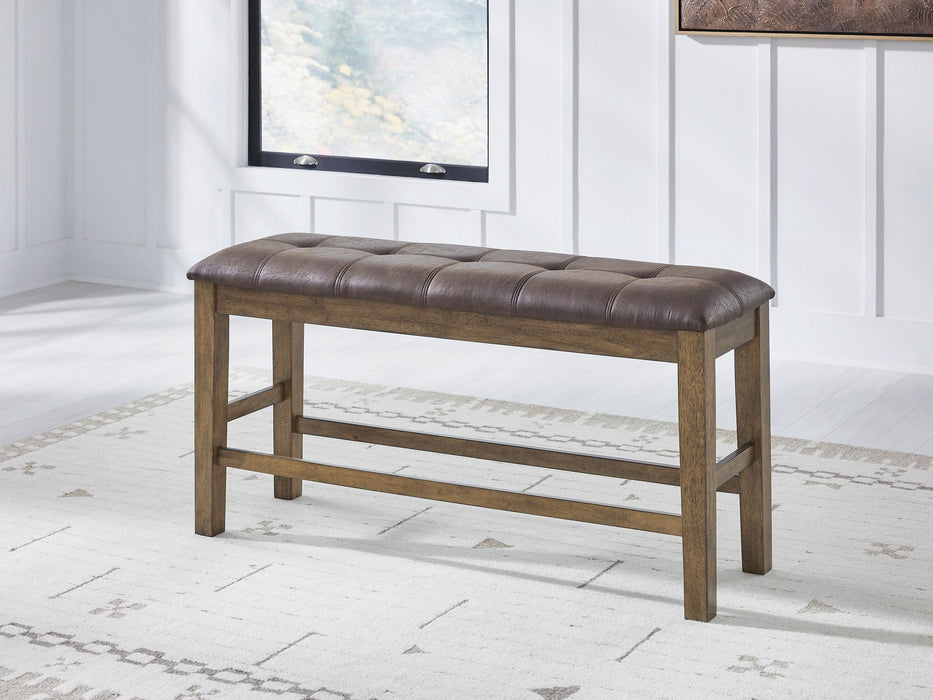 Urbinforte Counter Height Dining Bench - Pierce Furniture Gallery