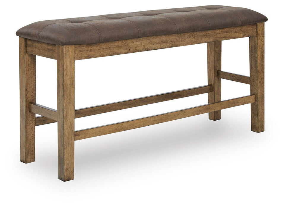 Urbinforte Counter Height Dining Bench - Pierce Furniture Gallery
