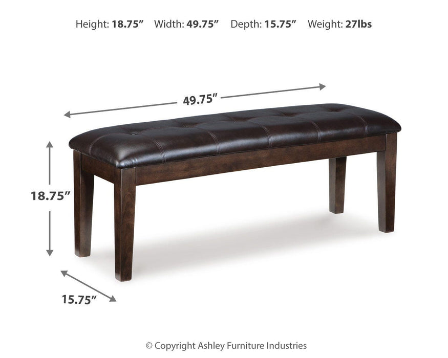 Haddigan Dining Bench - Pierce Furniture Gallery