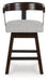 Haddigan Counter Height Barstool (Set of 2) - Pierce Furniture Gallery