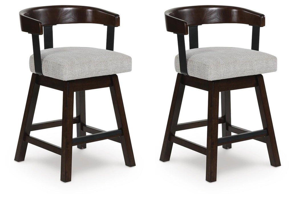 Haddigan Counter Height Barstool (Set of 2) - Pierce Furniture Gallery