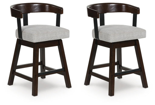 Haddigan Counter Height Barstool (Set of 2) - Pierce Furniture Gallery