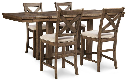 Moriville Counter Height Dining Set - Pierce Furniture Gallery
