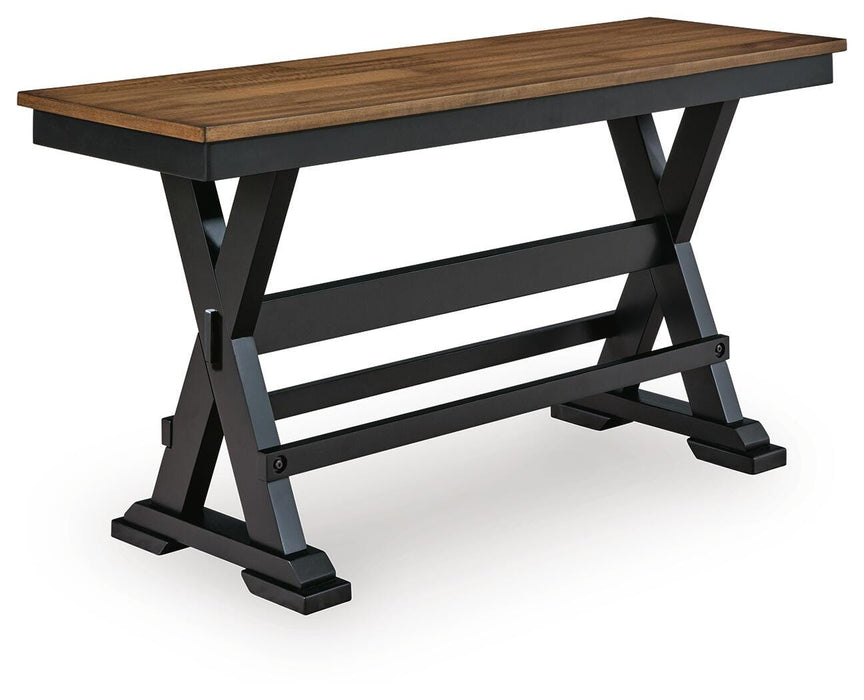 Wildenauer 48" Counter Height Bench - Pierce Furniture Gallery