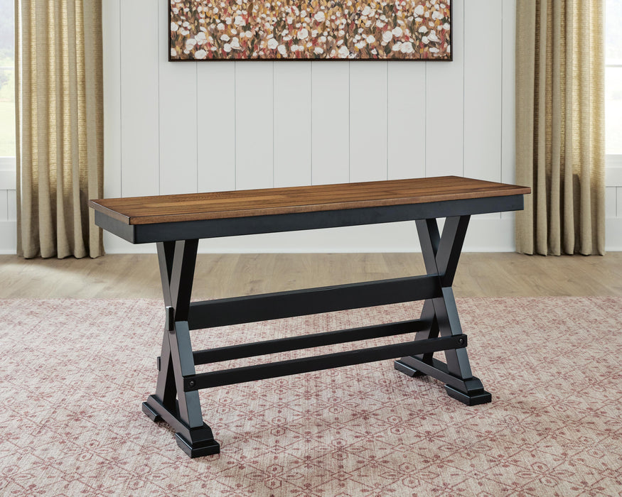 Wildenauer 48" Counter Height Bench - Pierce Furniture Gallery
