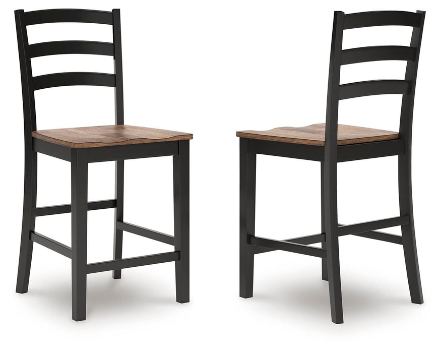 Wildenauer Counter Height Barstool - Pierce Furniture Gallery
