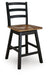 Wildenauer Counter Height Swivel Barstool - Pierce Furniture Gallery