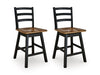 Wildenauer Counter Height Swivel Barstool - Pierce Furniture Gallery