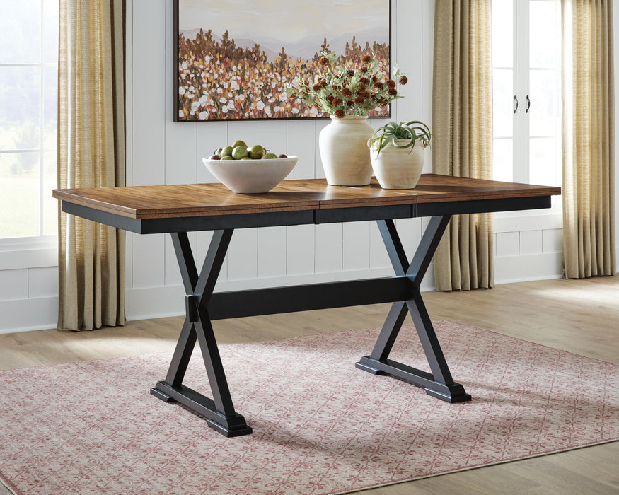Wildenauer Counter Height Butterfly Extension Table - Pierce Furniture Gallery