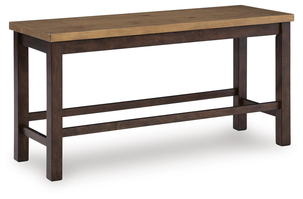 Rylandeen Counter Height Dining Bench - Pierce Furniture Gallery