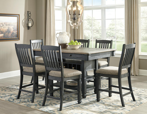 Tyler Creek Counter Height Dining Set - Pierce Furniture Gallery