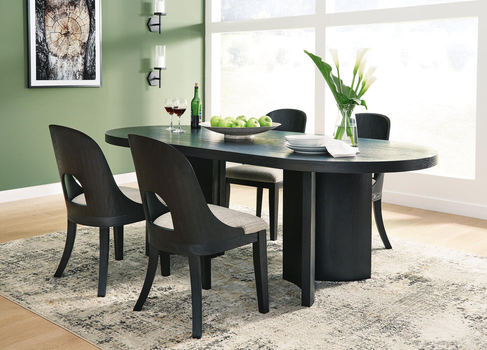 Rowanbeck Dining Package - Pierce Furniture Gallery
