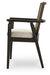 Galliden Dining Arm Chair - Pierce Furniture Gallery