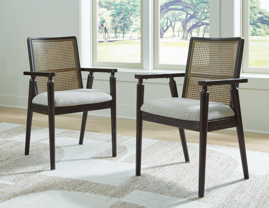 Galliden Dining Arm Chair - Pierce Furniture Gallery
