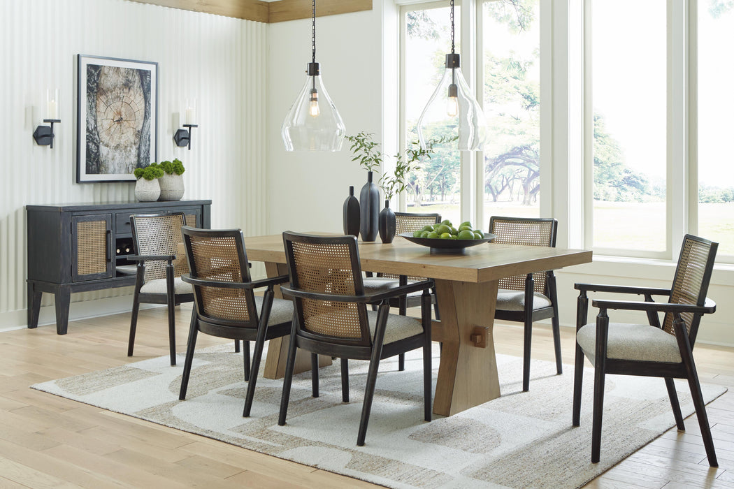 Galliden Dining Arm Chair - Pierce Furniture Gallery