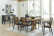 Galliden Dining Arm Chair - Pierce Furniture Gallery