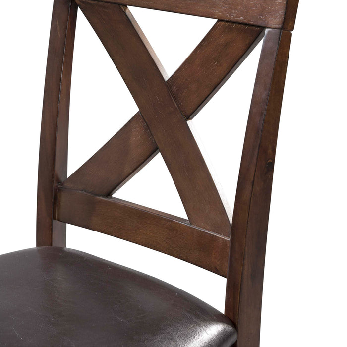 Alex 60" 7Pc Counter Dining Set - Pierce Furniture Gallery