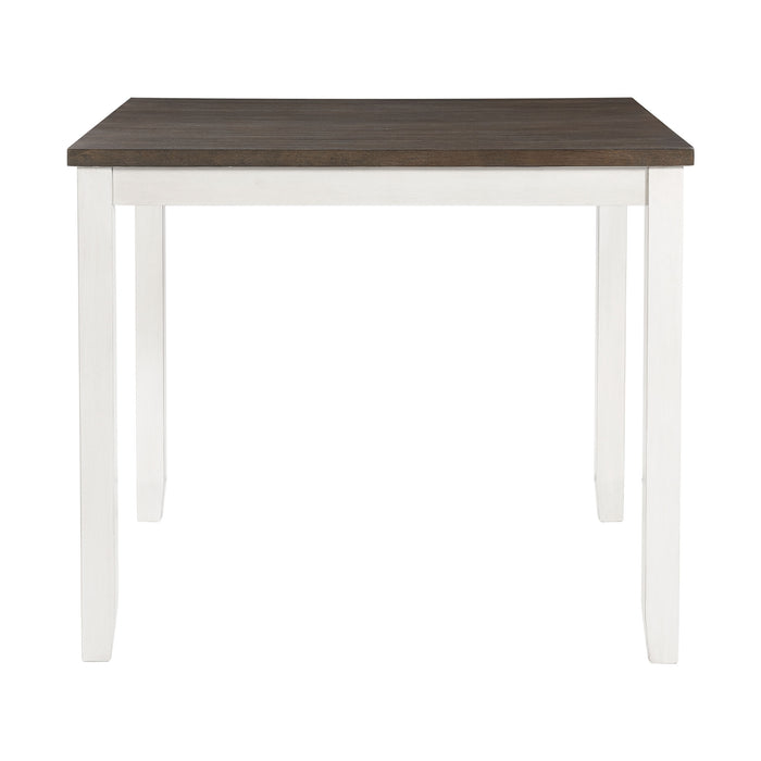 Martin 5pc Counter Set (Dark Brown Top - White Base)