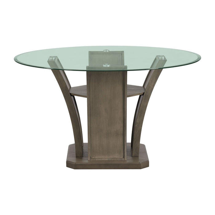 Dapper Grey Round Dining Table