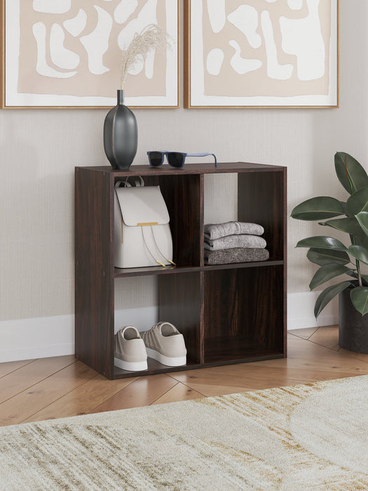 Glosmount Four Cube Organizer - Pierce Furniture Gallery