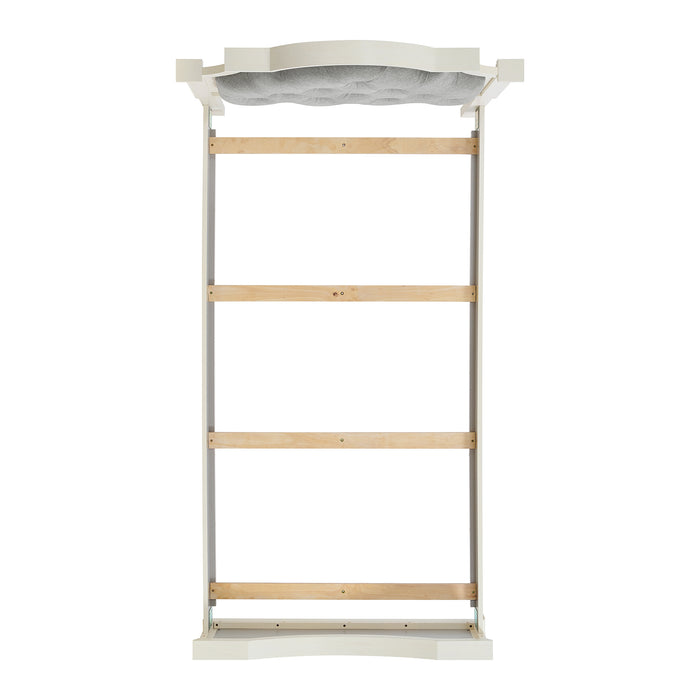 Eastwood Youth UPH Bed in Off-White - Pierce Furniture Gallery