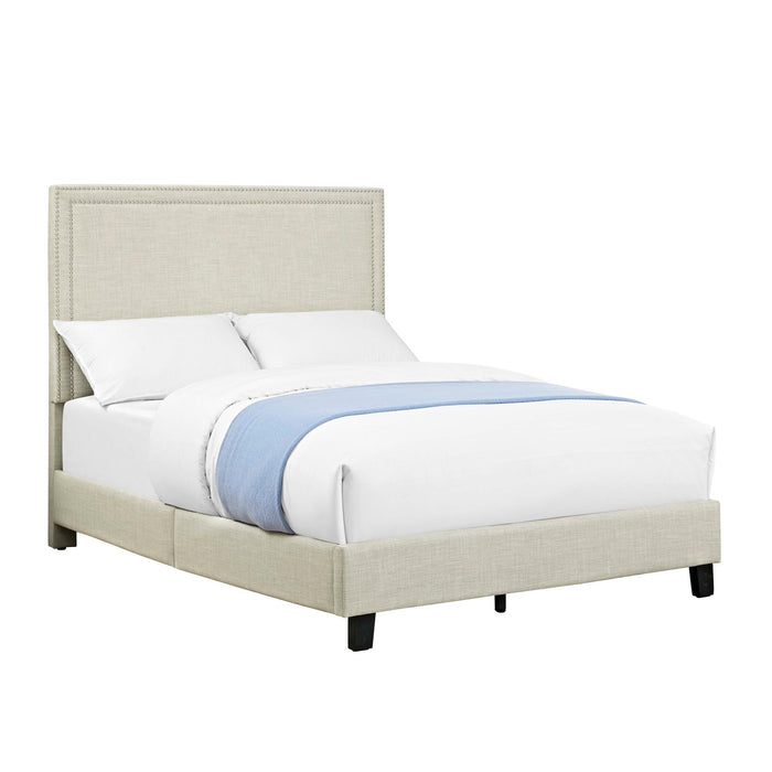 Erica Upholstered Twin Platform Bed - Pierce Furniture Gallery