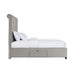 Waldorf Queen Upholstered Storage Bed - Pierce Furniture Gallery