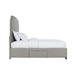 Harper Queen Upholstered Storage Bed - Pierce Furniture Gallery